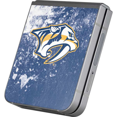 NHL Nashville Predators Frozen Galaxy Z Flip6 Skin